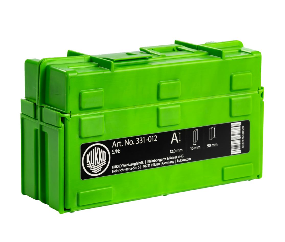 Kukko 329-208 Slagletterset standaard 27-delig hoogte 8 mm in koffer