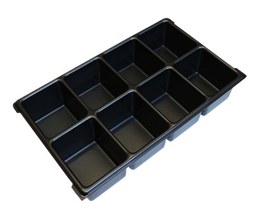 L-Boxx 6100000151 XL-BOXX Onderdeleninzet met 8 vakken BSS
