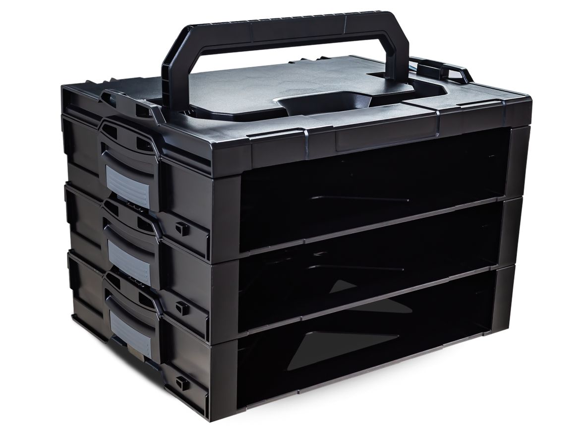 L-Boxx 6100000338 i-BOXX Rack  3-delige blok BSS