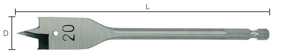 Labor 001-FB000800 Speedboor Quicklock 8.0x152mm