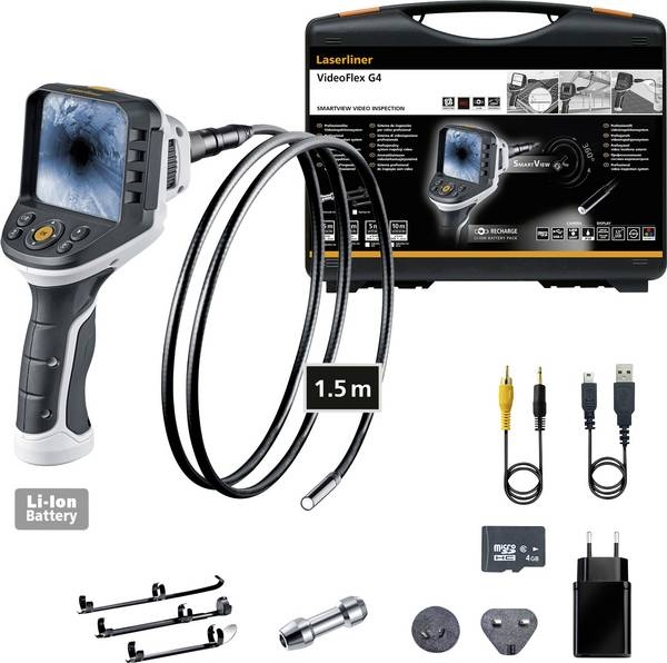 Laserliner 082.242A VideoFlex G4 Professioneel video-inspectiesysteem