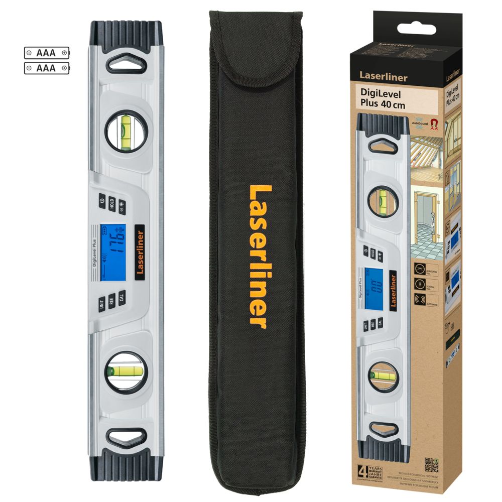 Laserliner 081.250E DigiLevel Plus 40 Digitale waterpas 