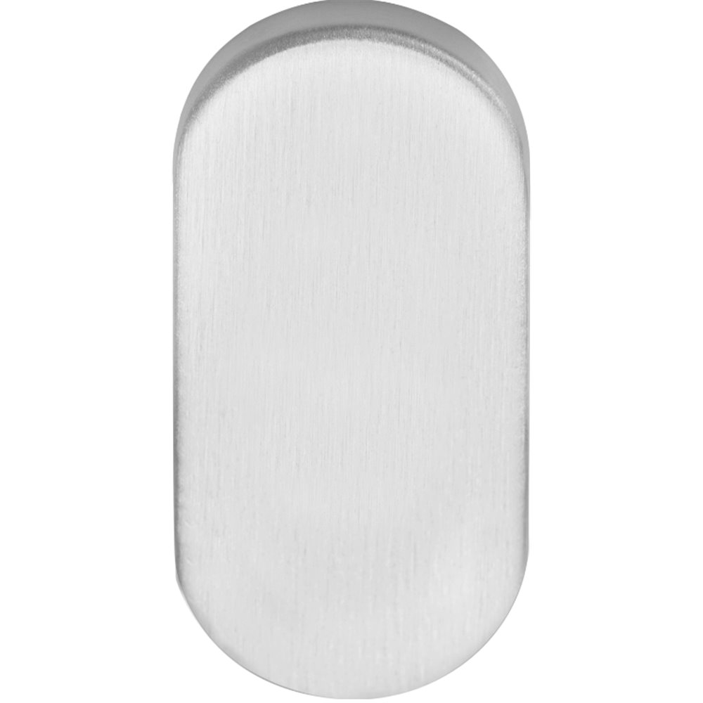 Formani 1501R070ICXX0 BASICS LBB32 ovaal blind plaatje PVD mat roestvast staal