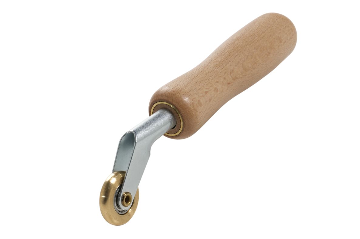 Leister 106.972 Aandrukrol kogelgelagerd messing