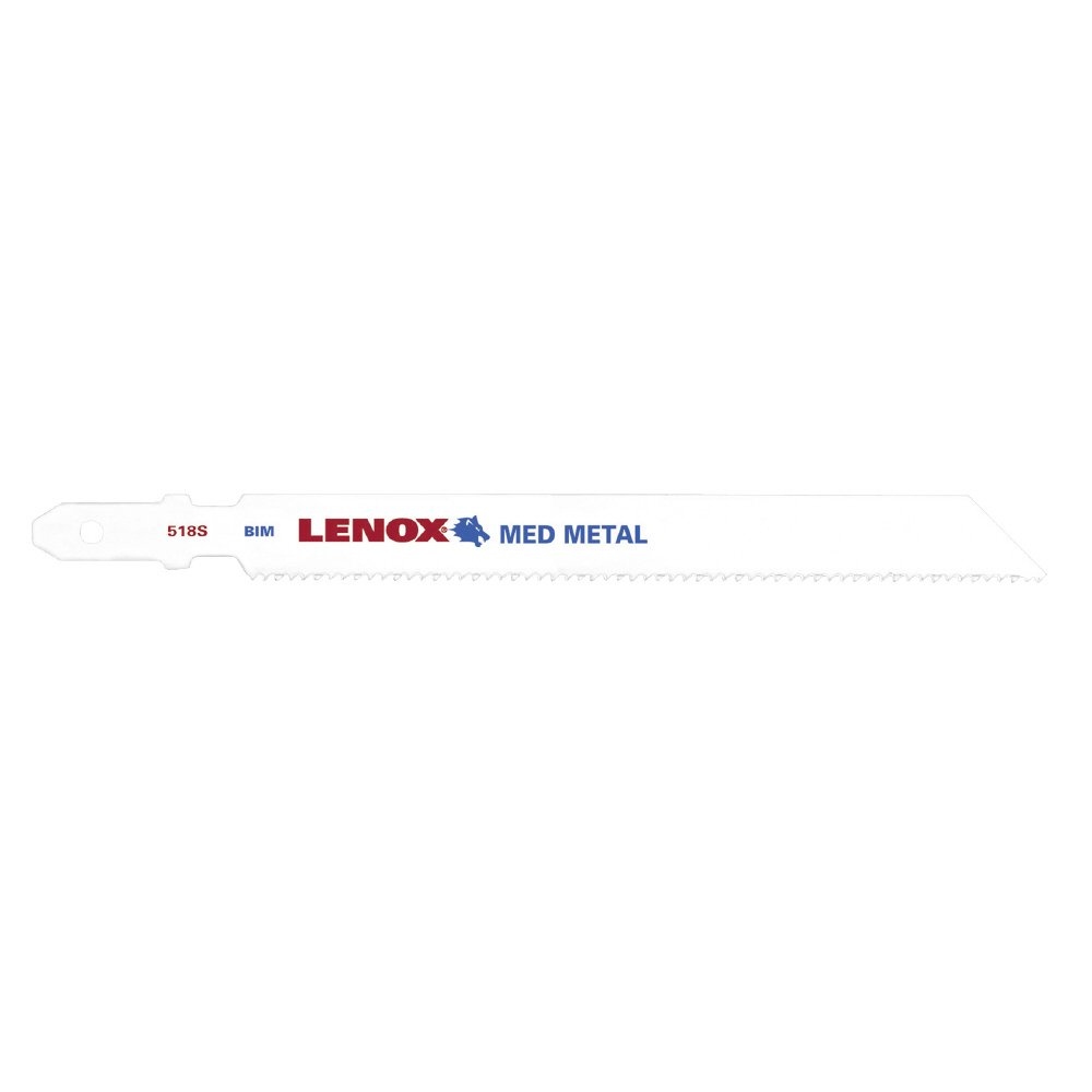 Lenox 20302BT318S 318S Decoupeerzaagblad Bi-Metaal 18TPI Metaal 92x10x0,9mm 2 stuks
