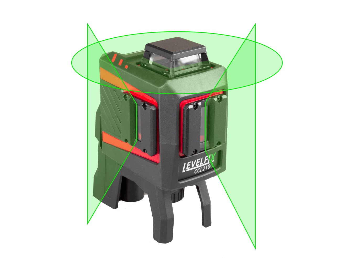 Levelfix 556148 CCL210G Kruislijnlaser met groene straal