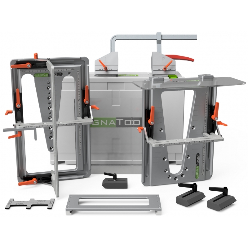 Lignatool LTA1045 Zwaluwstaart Freesmal set LT120CF comfortpakket