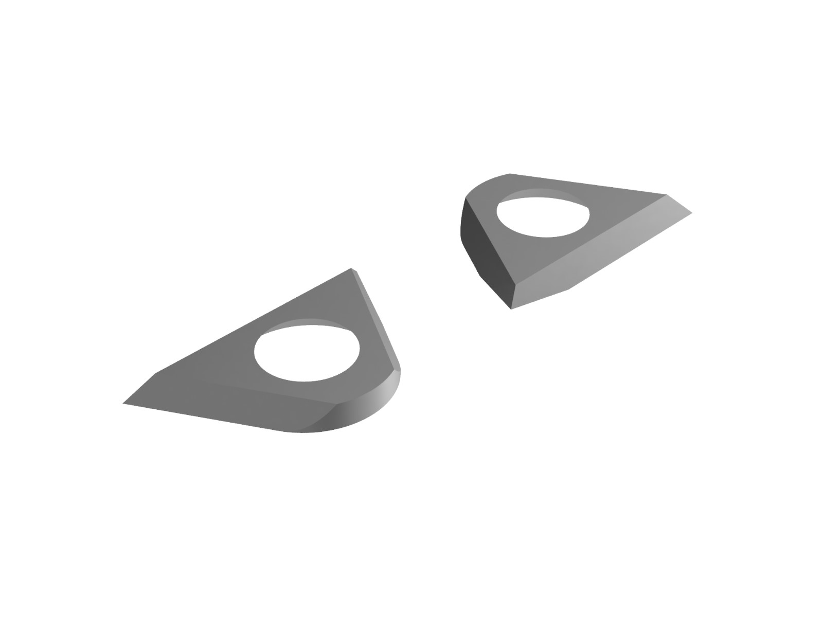 Lignatool LTA1154 Omkeerbare messen Helicut Frees lengte 60 mm