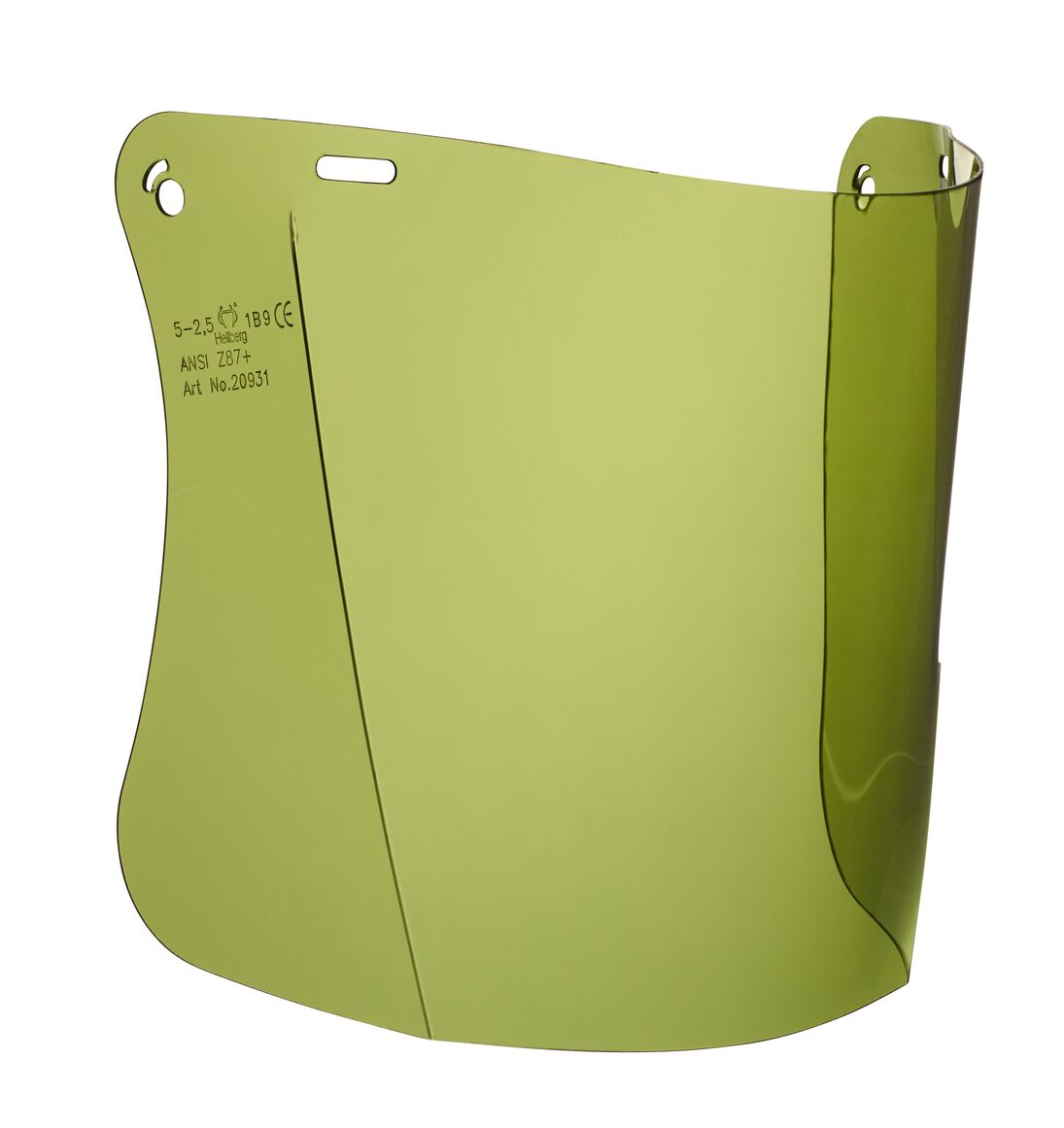 Hellberg 20931-001 SAFE PC shade2 polycarbonaat vizier