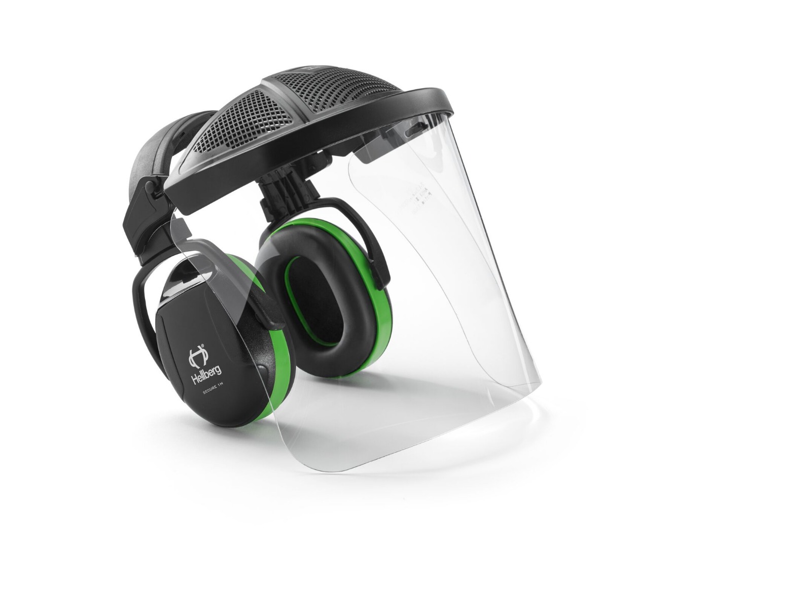 Hellberg 44101-001 SECURE 1H PC vizier + gehoorkap