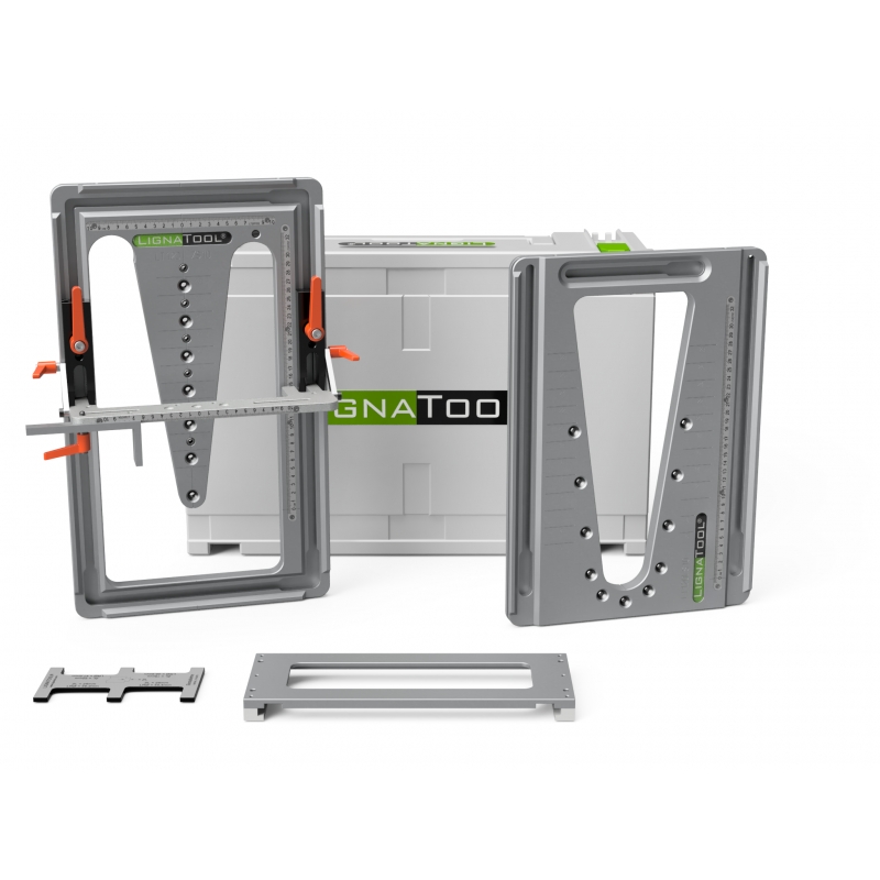 Lignatool LTA1043 LT120SR Zwaluwstaart freesmal set standaardpakket