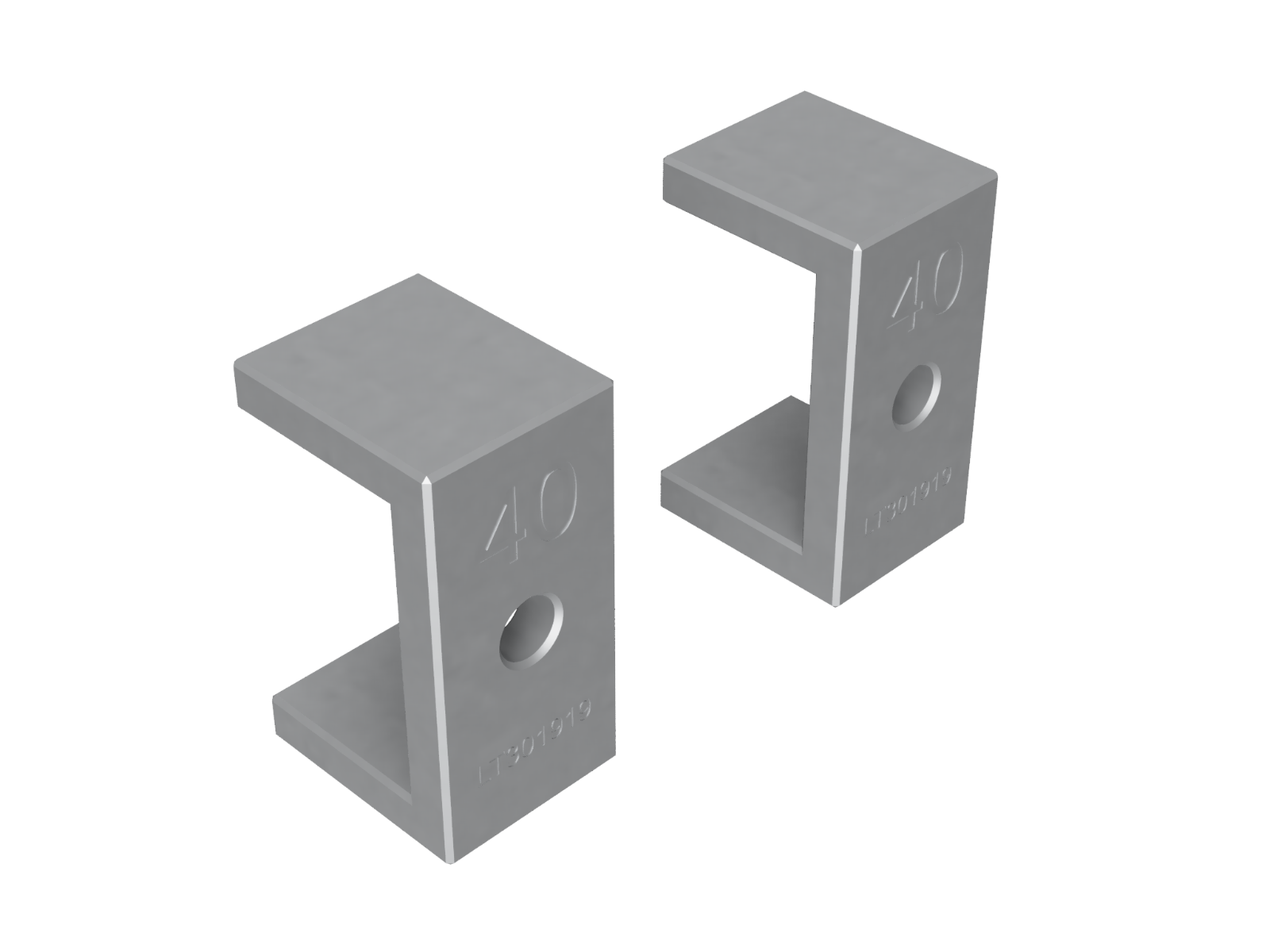 Lignatool LTA1130 Penmodule afstandclips 40 mm penbreedte (2 stuks)