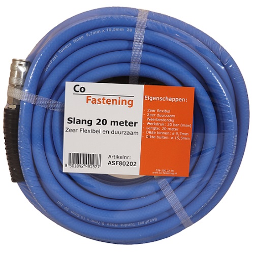 Co-Fastening ASF80202 Slang 20mtr / max 20 bar
