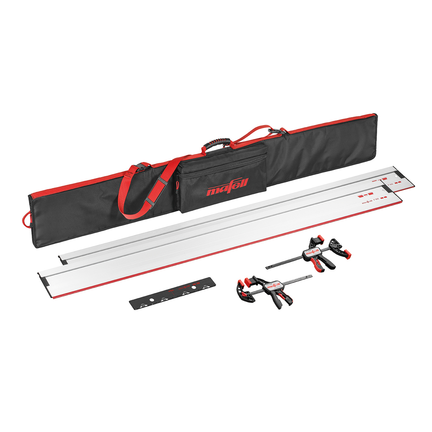 Mafell Accessoires 1P0436 Geleidingslinialentas-set (2 x F 160 + F-VS + 2 x F-SZ 180MM + geleidingslinialentas TZ-FST1600)
