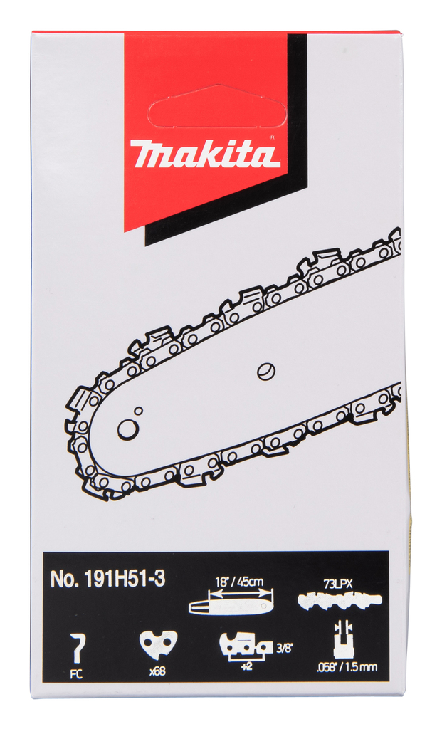 Makita 191H51-3 Ketting 099 Hks 3/8X1,5 S68