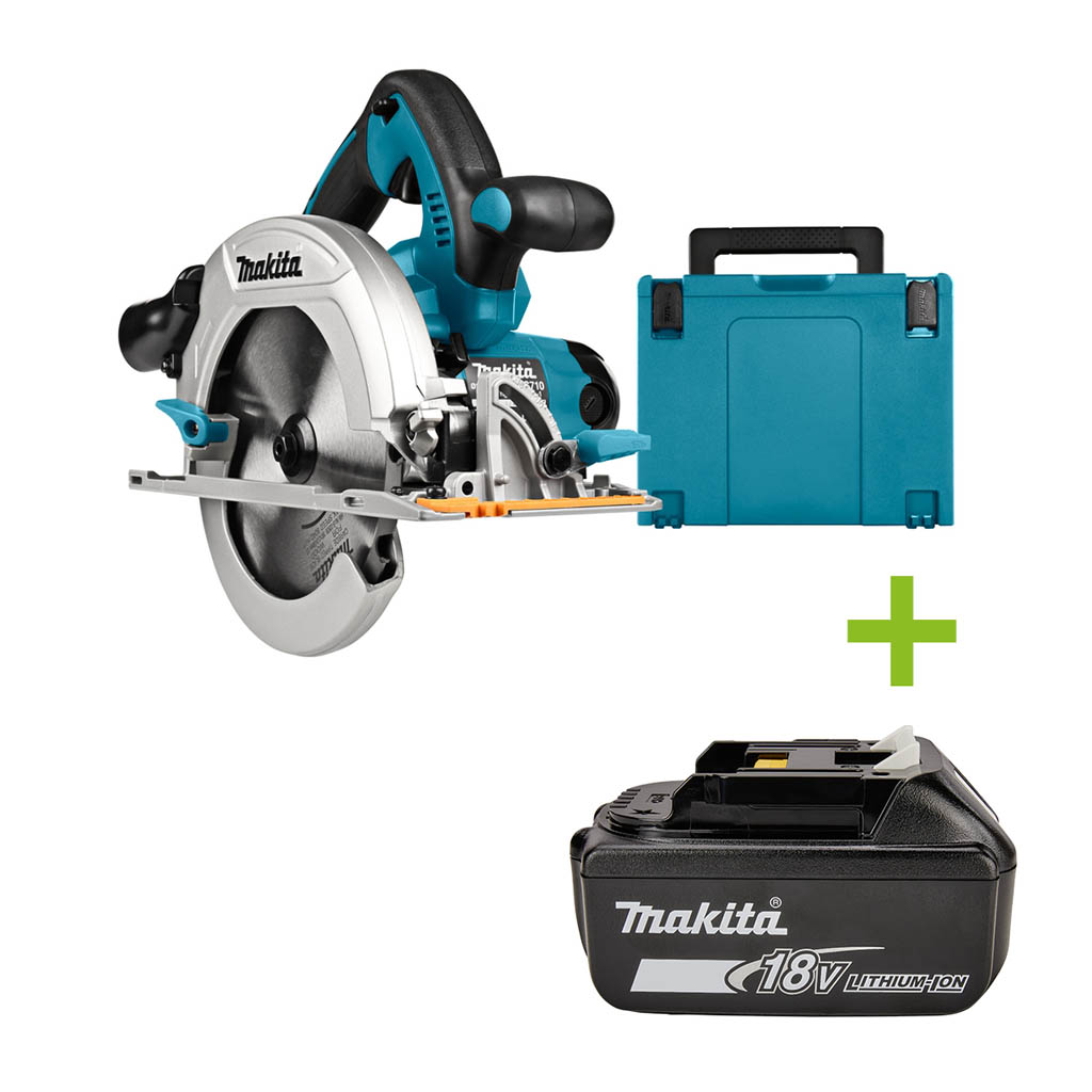 Makita DHS710ZJ Accu Cirkelzaag 2 x 18V = 36V Basic 190 mm