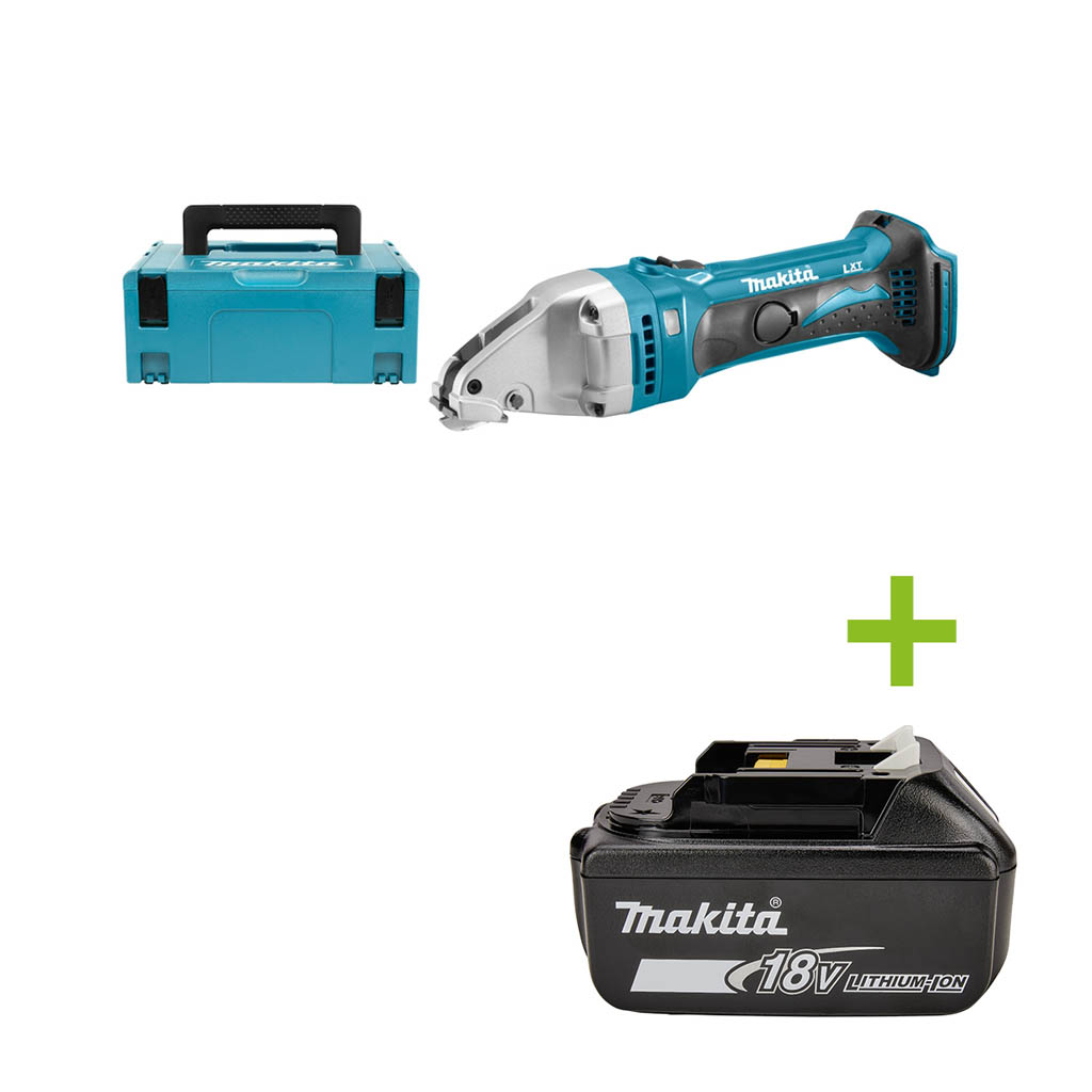 Makita DJS161ZJ Plaatschaar 18 Volt excl. accu's en lader