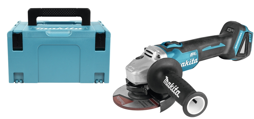 Makita DGA504ZJ 18V Body Haakse slijper 125 mm in M-Box