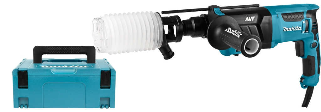 Makita HR2631FTJ Combihamer 800w 2.4J met afzuigset in Mbox