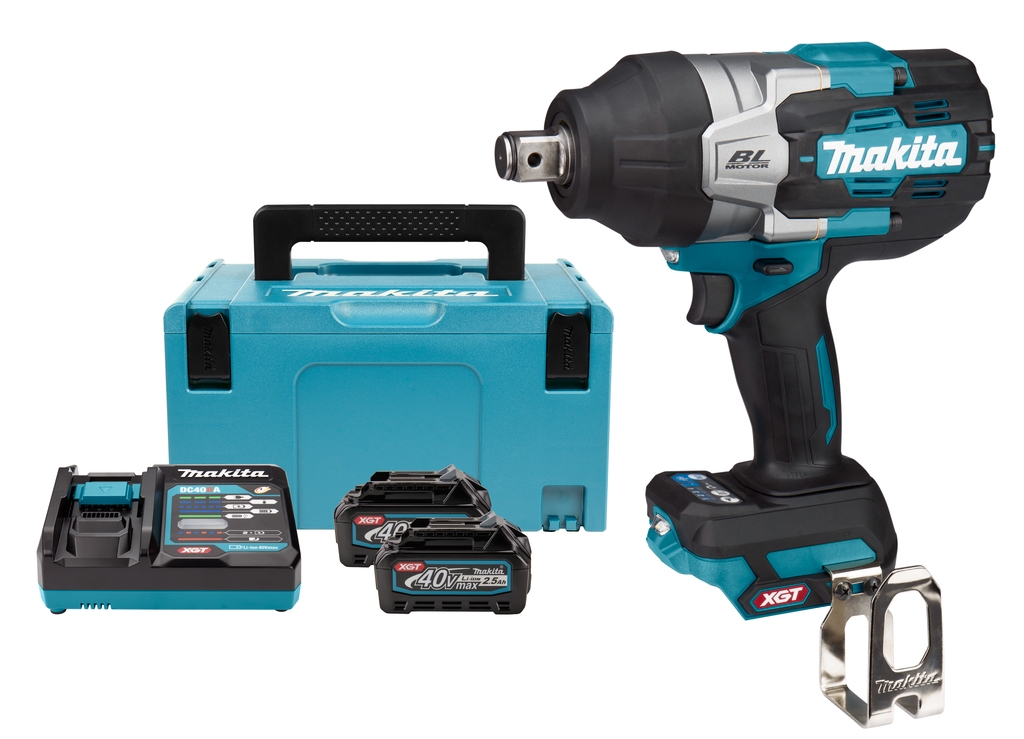 Makita TW001GD201 Slagmoersleutel 3/4" 1800Nm 40 Volt Max 2,5Ah Li-Ion in MBox