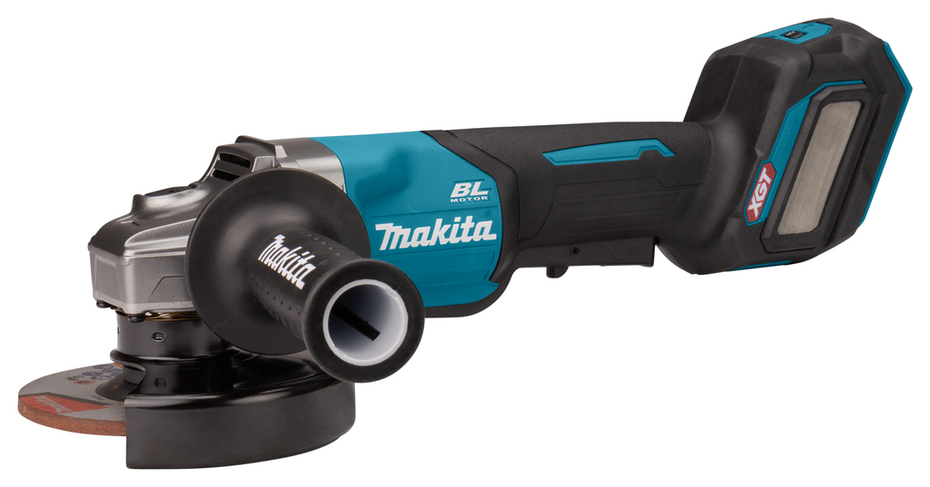 Makita GA032GZ Haakse Slijper 40V max met AWS en veiligheidsschakelaar 125mm excl. accu's en lader in MBox
