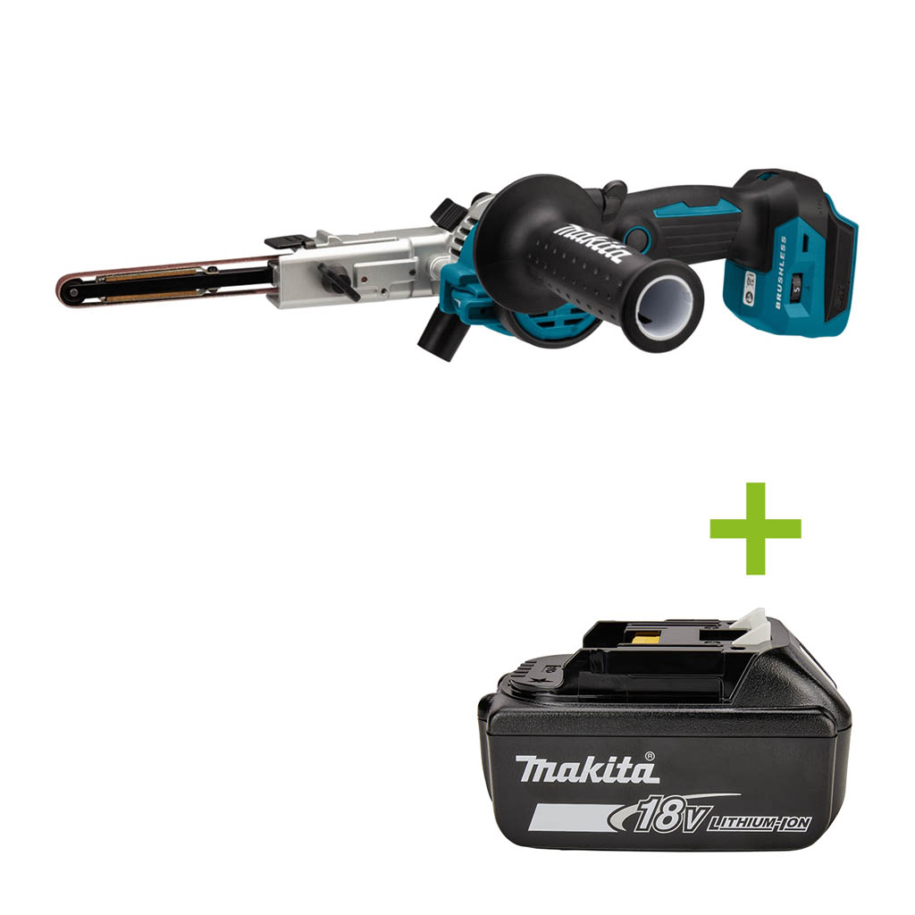 Makita DBS180Z 18 V Stripschuurmachine 9 mm excl. accu's en lader