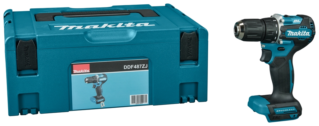 Makita DDF487ZJ Accuboormachine Koolborstelloos 18V excl. accu's en lader in Mbox