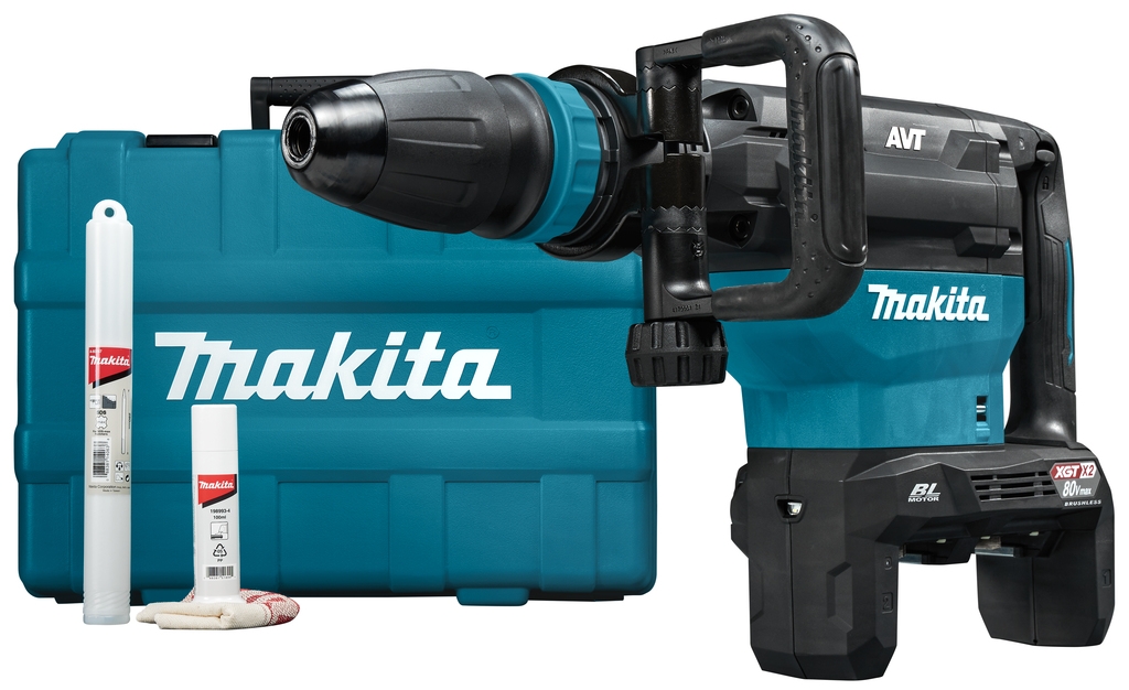 Makita HM002GZ03 Breekhamer sds-max 20,9J 2 x 40V excl. accu's en lader