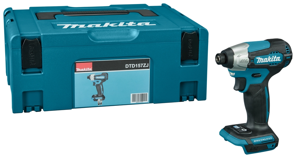 Makita DTD157ZJ Slagschroevendraaier 18V excl. accu's en lader in Mbox