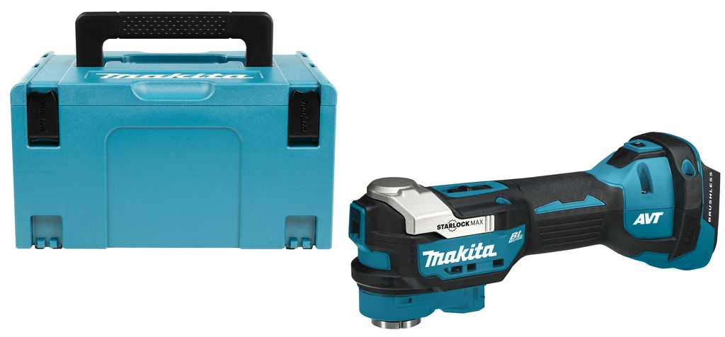 Makita DTM52ZJ Multitool Starlock Max 18V excl. accu"s en lader in Mbox