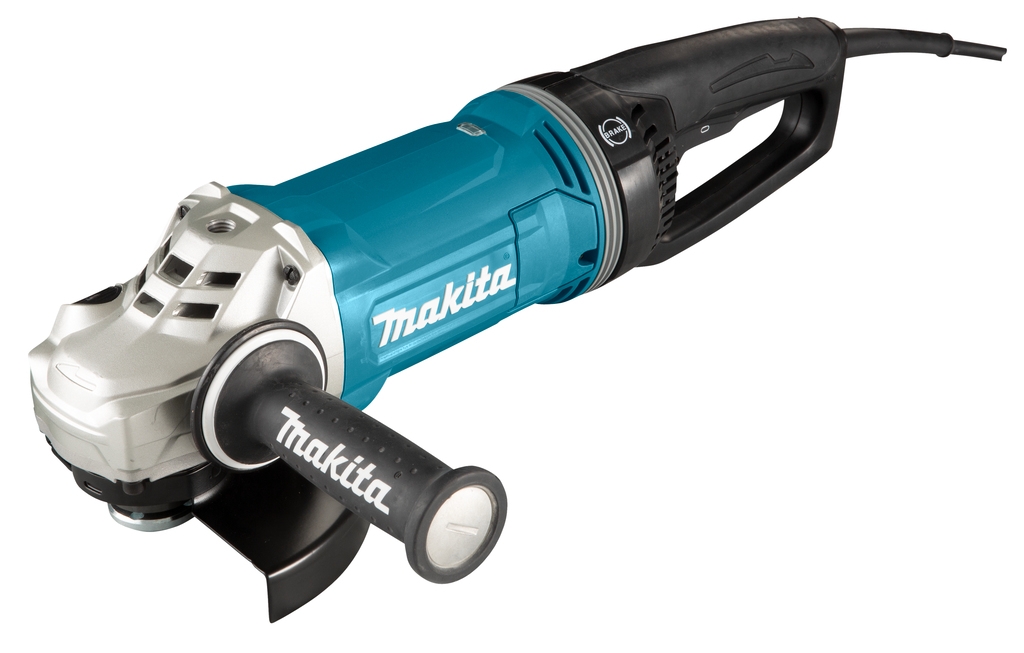 Makita GA7071X1 230V Haakse slijper 180 mm 2800 Watt met vastzetschakelaar en D-handgreep