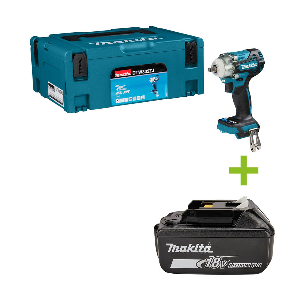 Makita DTW302ZJ Slagmoersleutel 3/8