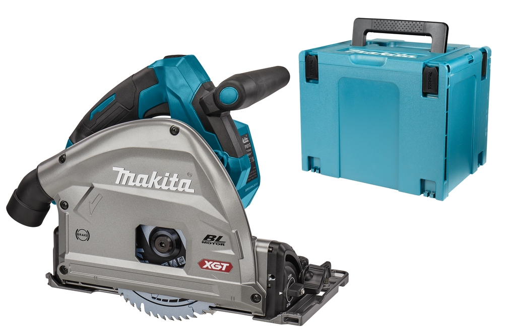 Makita SP001GZ03 Invalzaag 40V max 165 mm in M-Box met AWS zender excl. accu's en lader