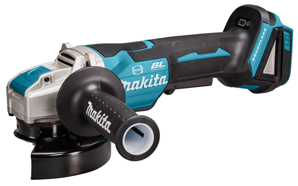 Makita DGA520ZX1 Haakse Slijper X-Lock 125mm met veiligheidsschakelaar 18V excl. accu's en lader in doos