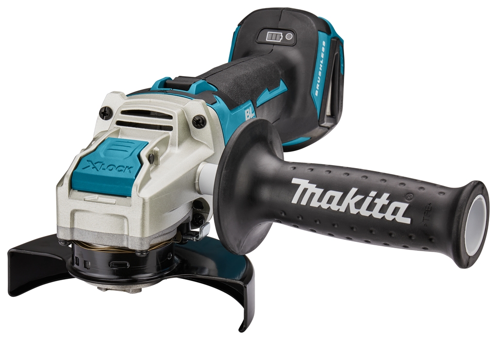 Makita DGA521ZX1 Haakse Slijper X-Lock 125mm met vastzetschakelaar 18V excl. accu's en lader in doos