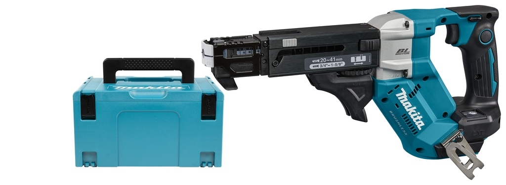Makita DFR452ZJ Schroefautomaat 20-41 mm 18 Volt excl. accu's en lader