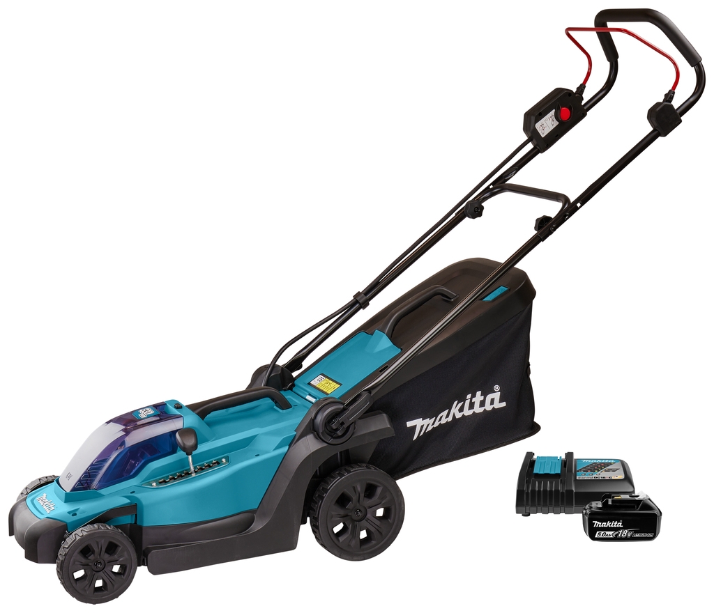 Makita DLM330RT Accu-grasmaaier 33 cm 18 Volt 5.0Ah Li-Ion