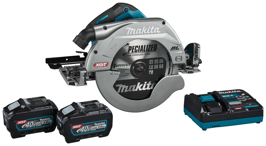 Makita HS011GT201 Accu cirkelzaag 270 mm 40V 5.0Ah Li-Ion