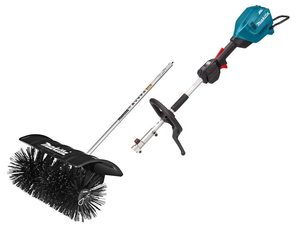 Makita UX01GZ09 Accu Combisysteem D-greep 40V Max excl. accu's en lader + Rondborstel opzetstuk