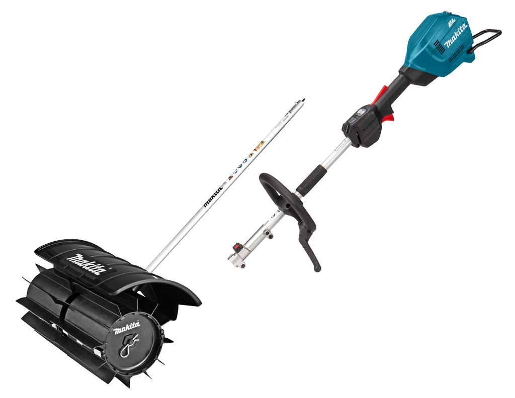 Makita UX01GZ10 Accu Combisysteem D-greep 40V Max excl. accu's en lader + Rubberen Bezemrol opzetstuk