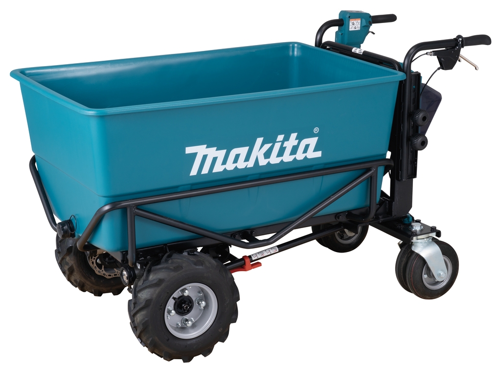 Makita DCU605Z 2 x 18V Accu Kruiwagen met laadbak excl. accu's en oplader