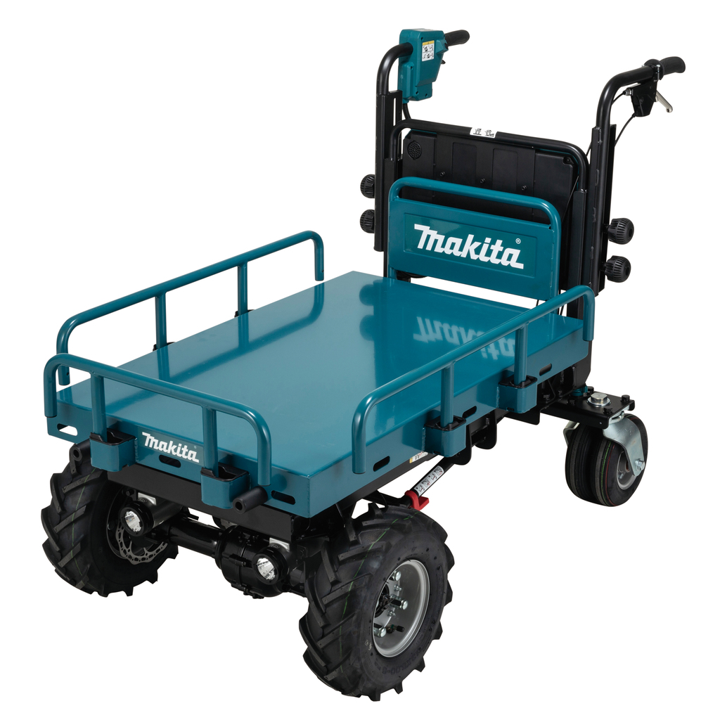 Makita DCU601Z 2 x 18V Accu Transporter met schaarlift excl. accu's en oplader