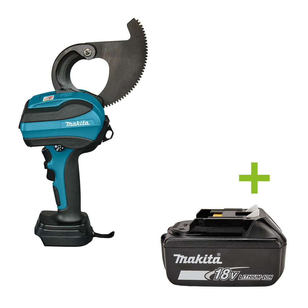 Makita DTC100ZK Kabelschaar LXT 18V excl. accu's en oplader in koffer