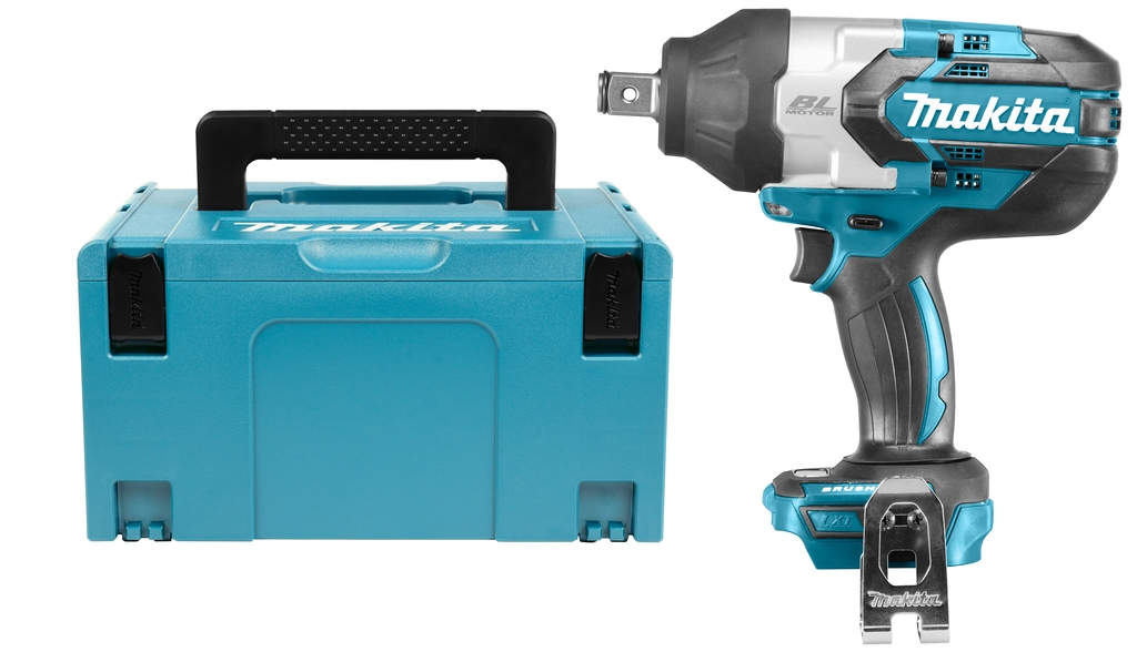 Makita DTW1001ZJ Slagmoersleutel 3/4'' 1000Nm 18 Volt excl. accu's en lader
