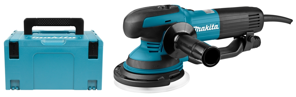 Makita BO6050J 230V Excenter schuurmachine 150mm in MBox