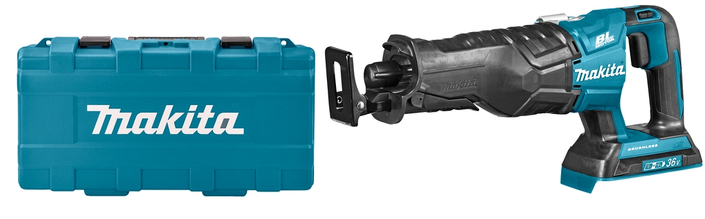 Makita DJR360ZK 2 x 18V Reciprozaag excl. accu's en lader koolborstelloos