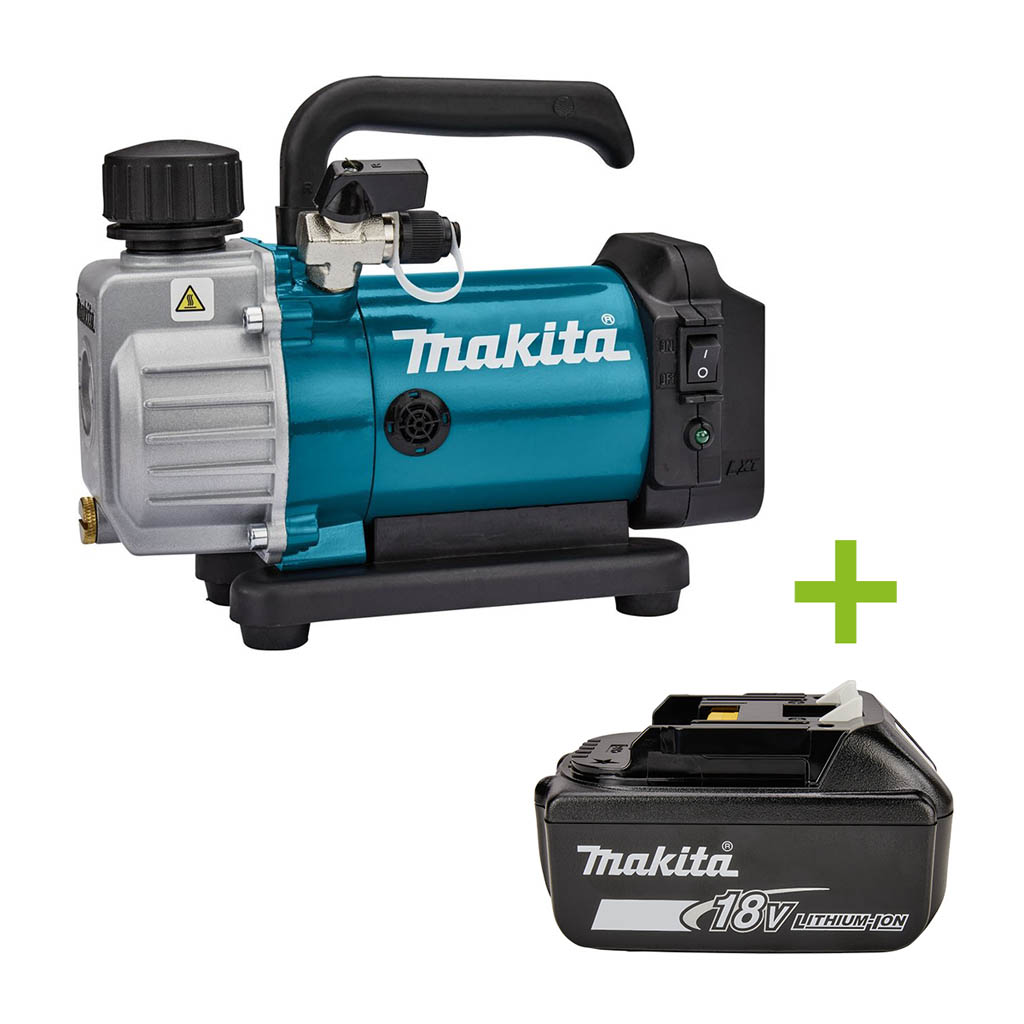 Makita DVP180Z Accu Vacuumpomp 18V zonder accu's en lader