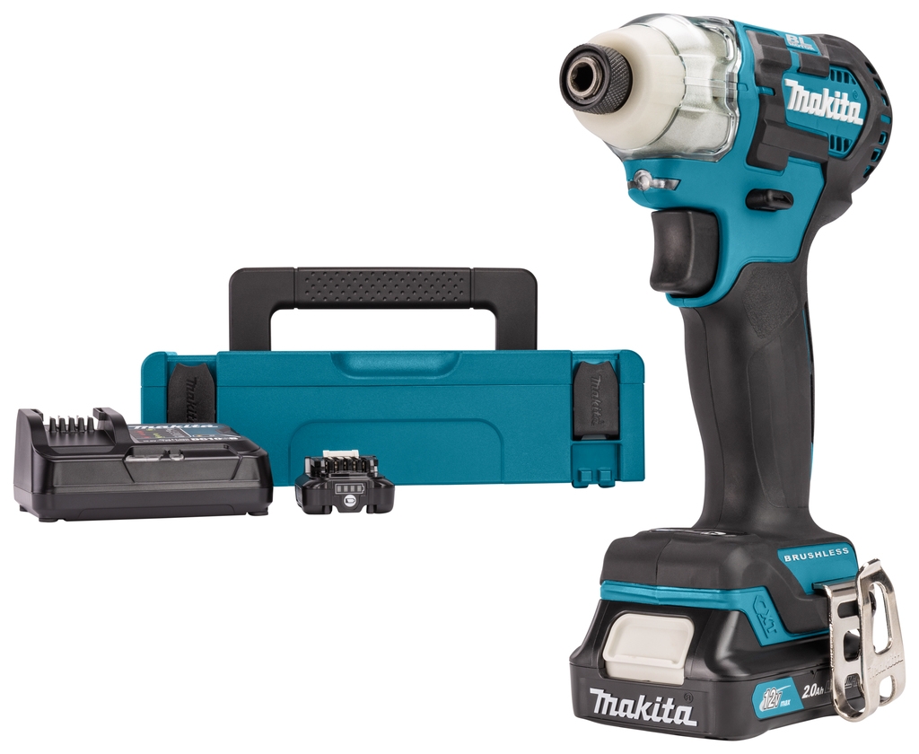 Makita TD111DSAJ Slagschroevendraaier 10,8V 2.0Ah Li-Ion koolborstelloos in Mbox