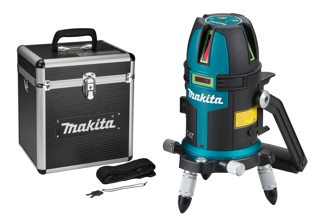 Makita SK312GDZ Zelfnivellerende Kruislijn Laser Groen 10,8V excl. accu's en lader