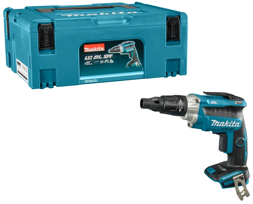 Makita DFS251ZJ Accu Schroevendraaier 18 Volt Body